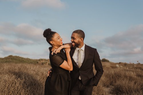 San Diego proposal photoshoot at Scripps Coastal Reserve