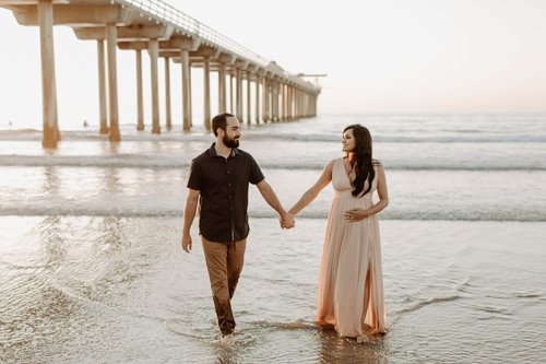 San Diego photoshoot at Scripps Pier