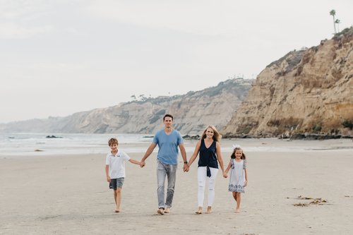 San Diego photoshoot at Ellen Browning Scripps Park in La Jolla