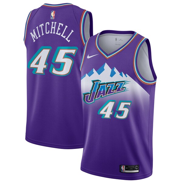 Donovan Mitchell Jazz City Jersey Rida Field