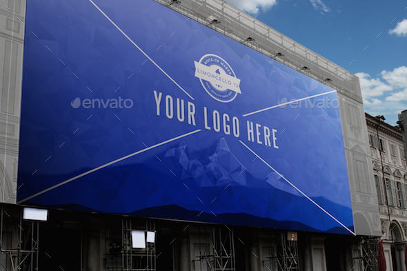 Photorealistic Billboard Banner Mock-Ups