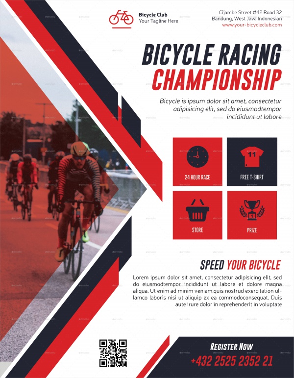 Bike Racing Flyer