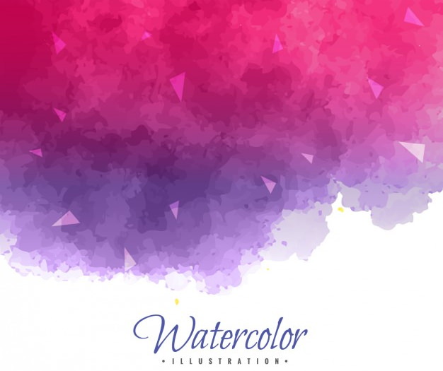 Purple and Pink Watercolor Background