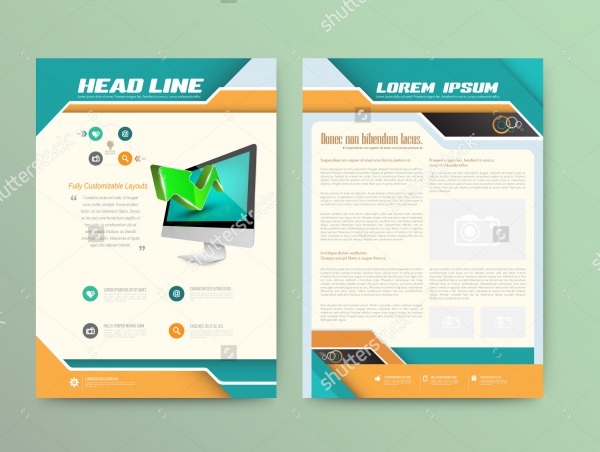 Digital Signage InDesign Brochure