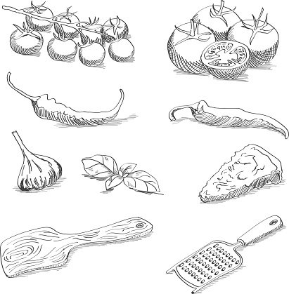 Cooking Ingredients Illustration. Stock Clipart | Royalty-Free | FreeImages