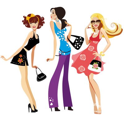 Fashion Girls Vector