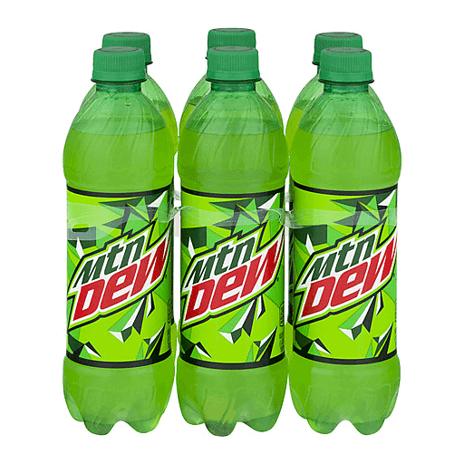 Mtn Dew Soda 16.9 Fl Oz | Multi-Pack Bottled Soda | Family Fare