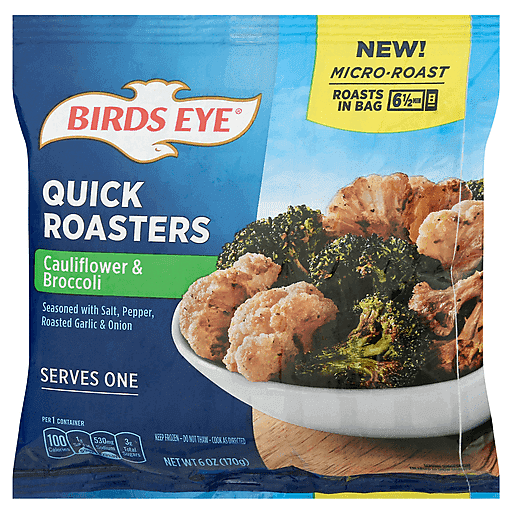 Birds Eye Quick Roasters Cauliflower & Broccoli 6 oz | Frozen Foods ...