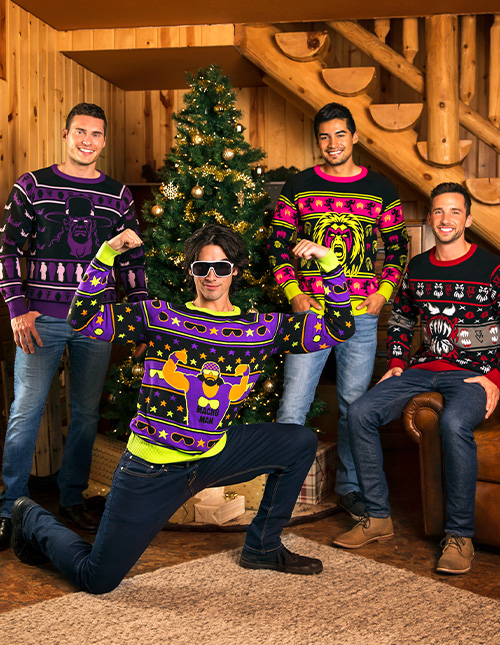 WWE Christmas Sweaters