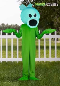 Plants Vs Zombies Snow Pea Costume Kid's Jumpsuit