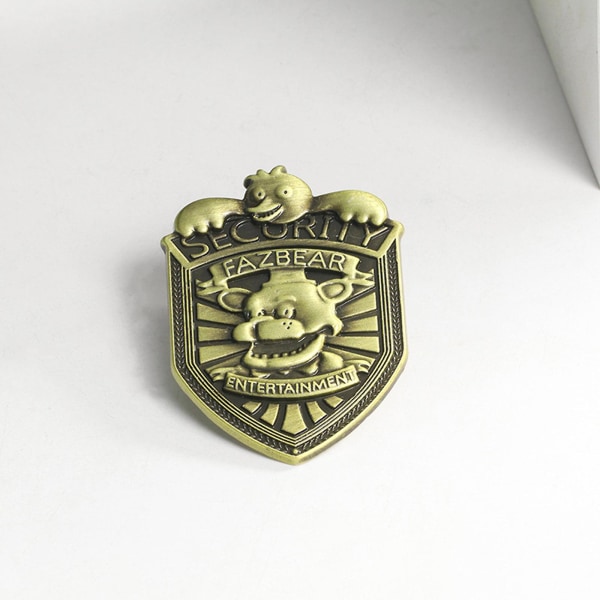 FNAF Security Guard Badge - Freddy Fazbear's Night Guard Pin | Fyndiq