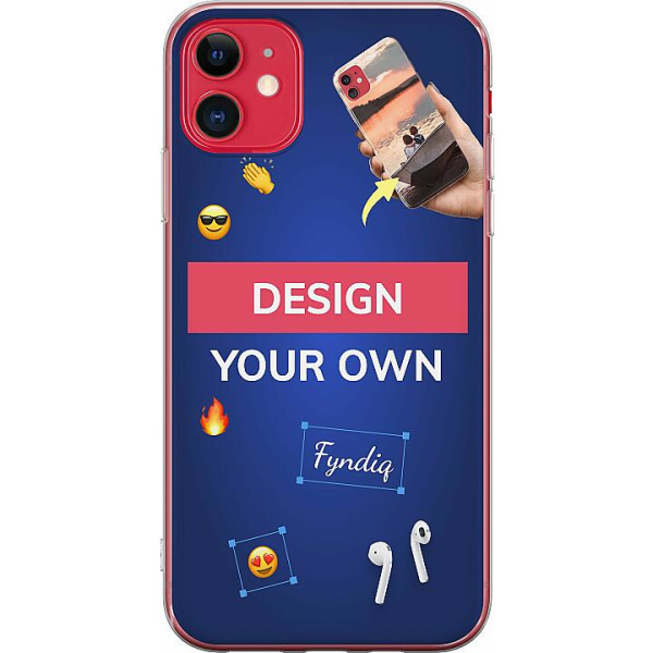 Design dit eget iPhone 11 Gennemsigtig cover