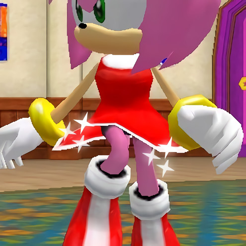 Amy with Shorts [Sonic Adventure 2] [Mods]