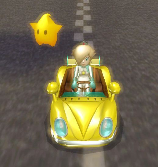 Rosalina Mario Kart Wii Bike Suit