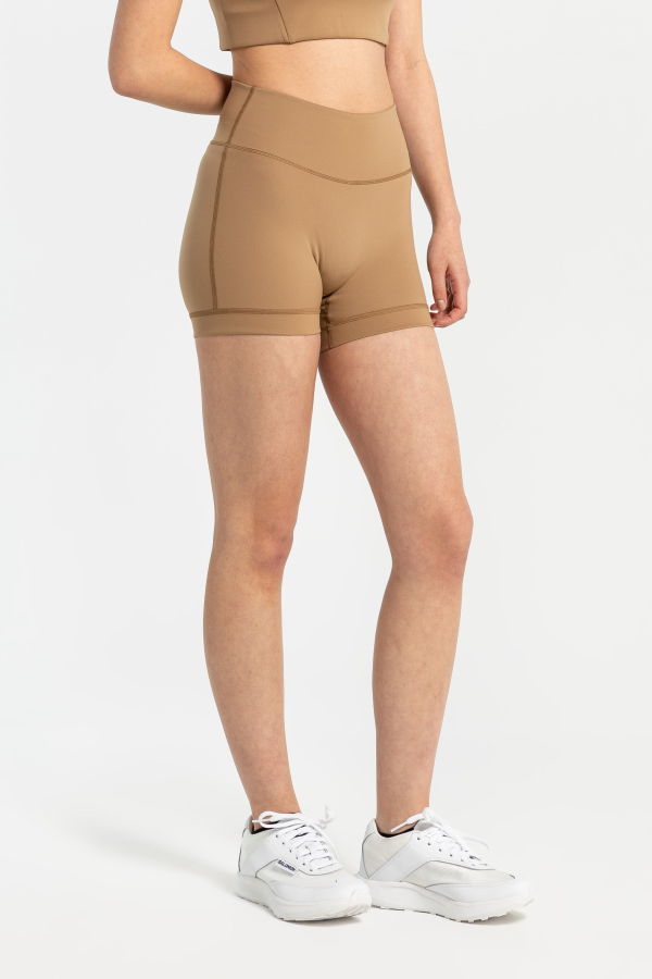 District Vision Shala Yoga Short Tights - Sand