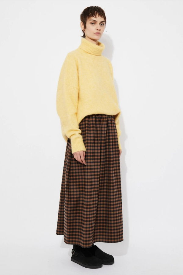 Rita Row Pedra Skirt - Gingham