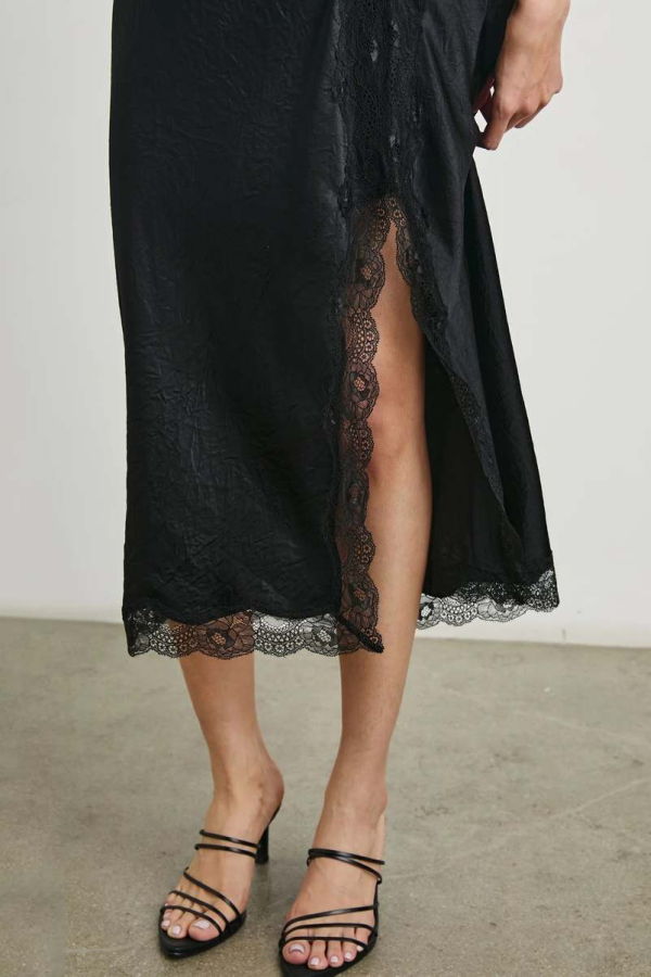 Rails Rylan Skirt - Black Crinkle