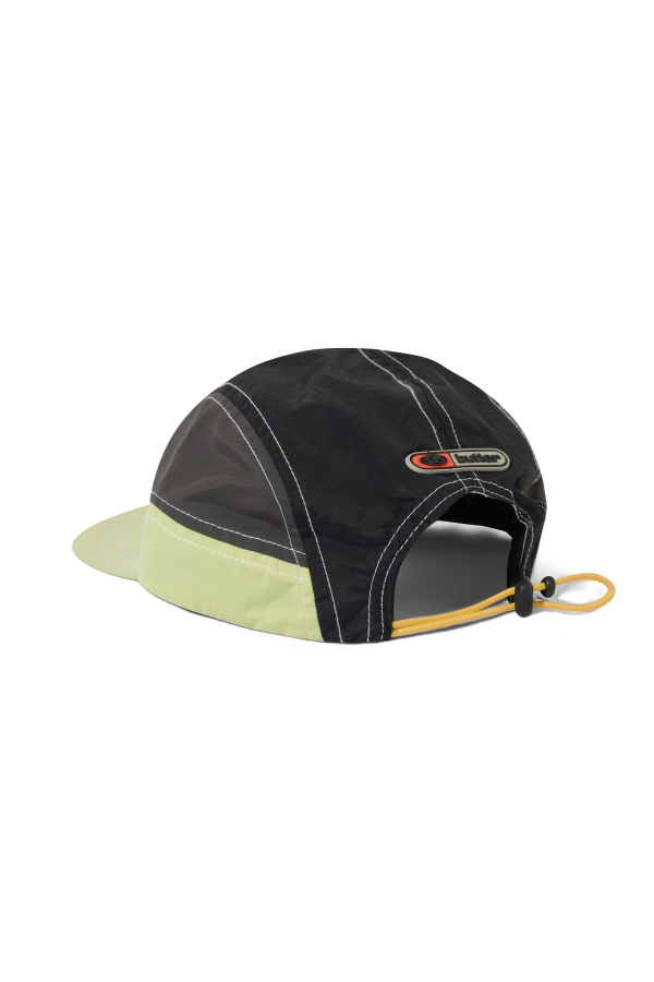 Butter Goods Stream 4 Panel Cap - Black/Pistachio