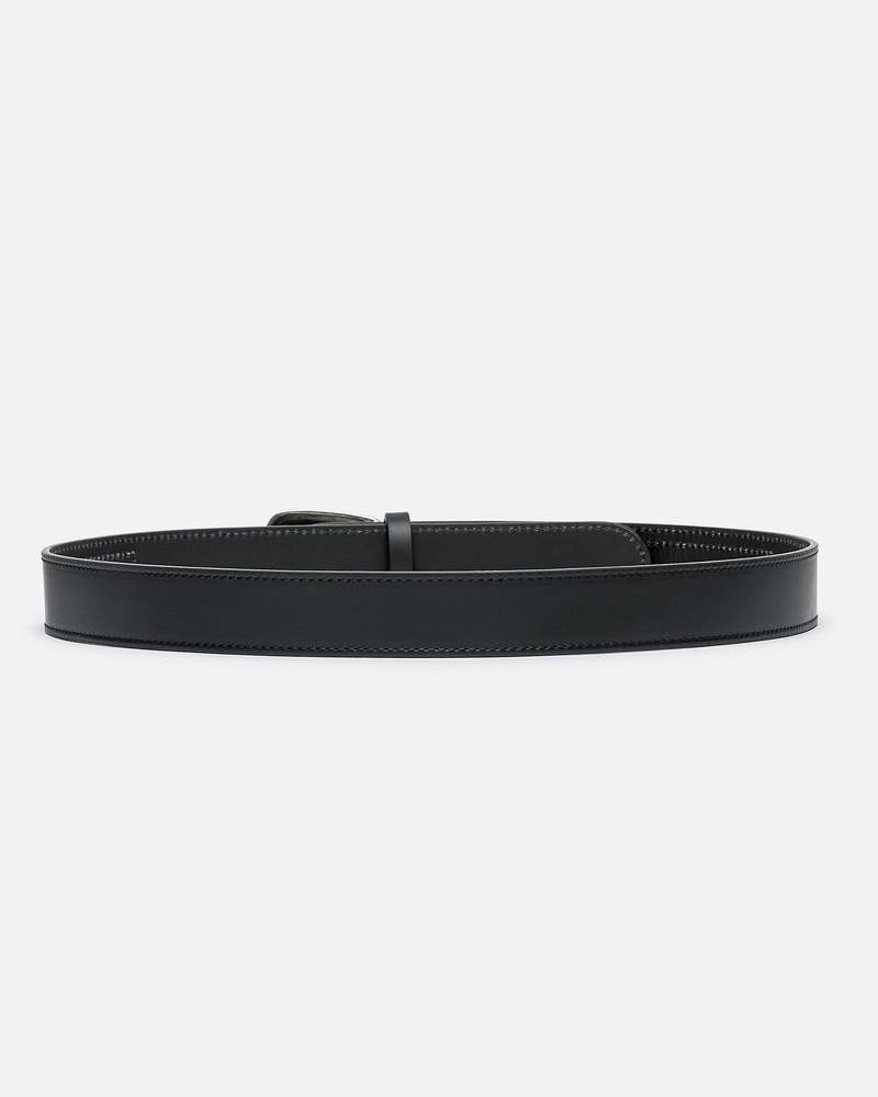 Lemaire Minimal Western Belt - Black