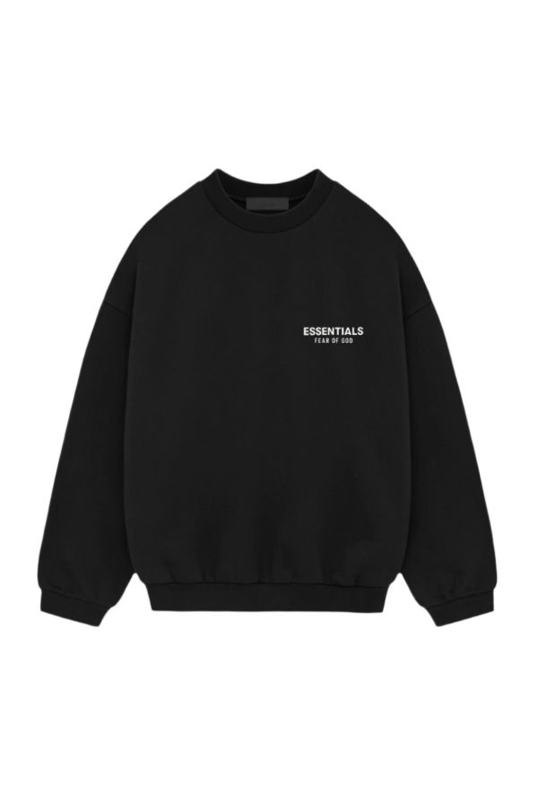 Fear of God Essentials Fleece Sweatshirt - Black