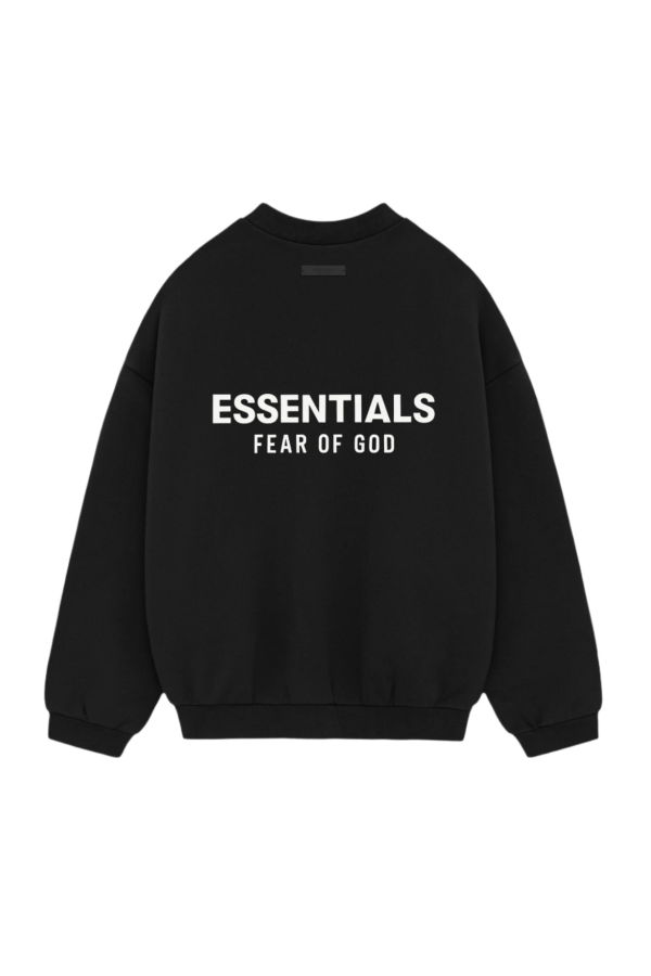 Fear of God Essentials Fleece Sweatshirt - Black