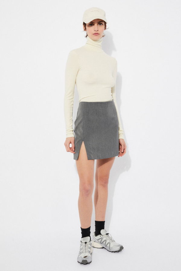 Rita Row Ventolau Skirt - Grey Melange