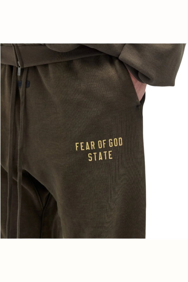 Fear of God Essentials Heavy Fleece Sweatpants - Brown