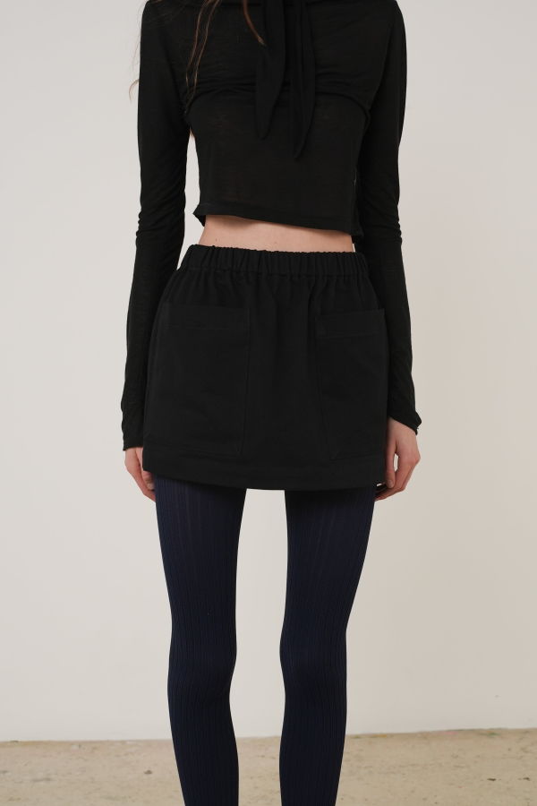 Cvet Prri Easy Mini Skirt - Black