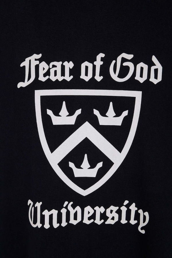 Fear of God Essentials University T-Shirt - Black