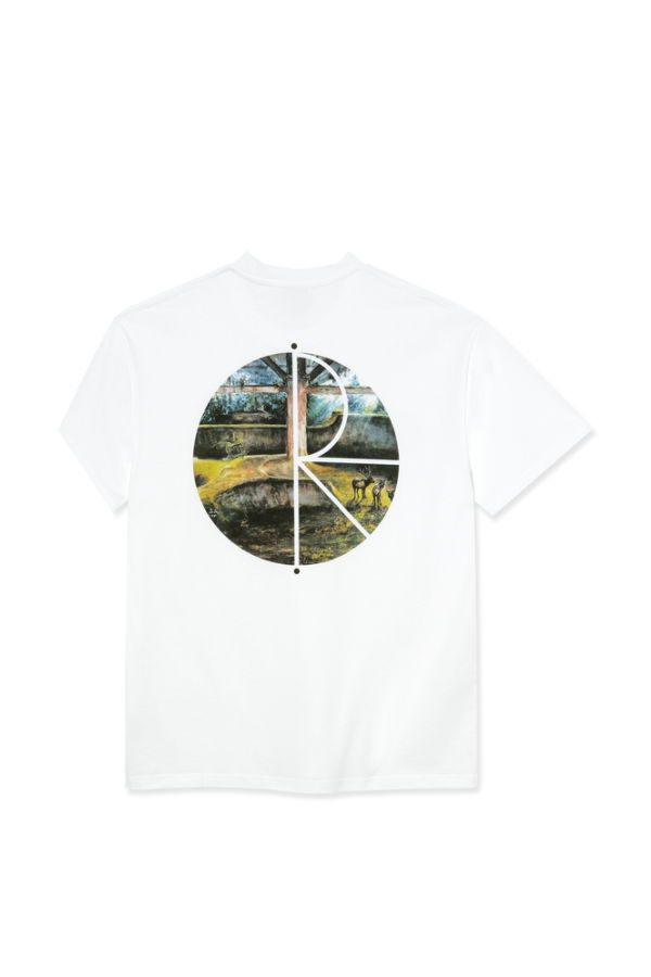 Polar Skate Co. Fill Logo Tee - White