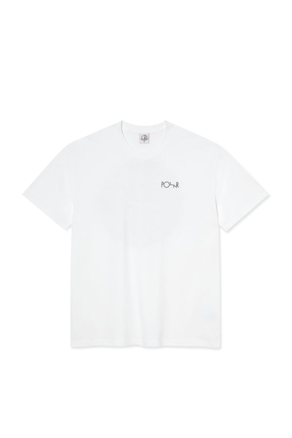 Polar Skate Co. Fill Logo Tee - White