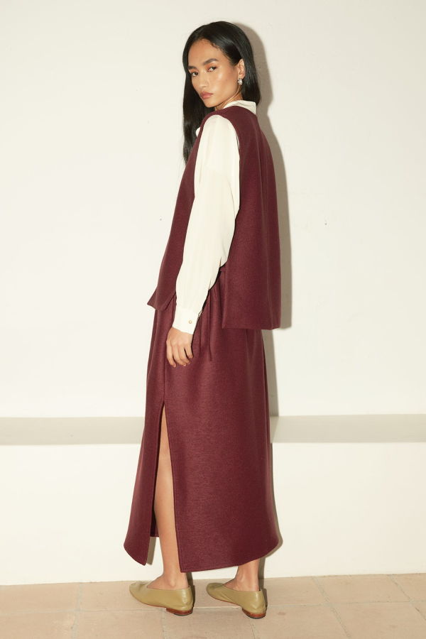 Datura Nova Skirt - Burgundy