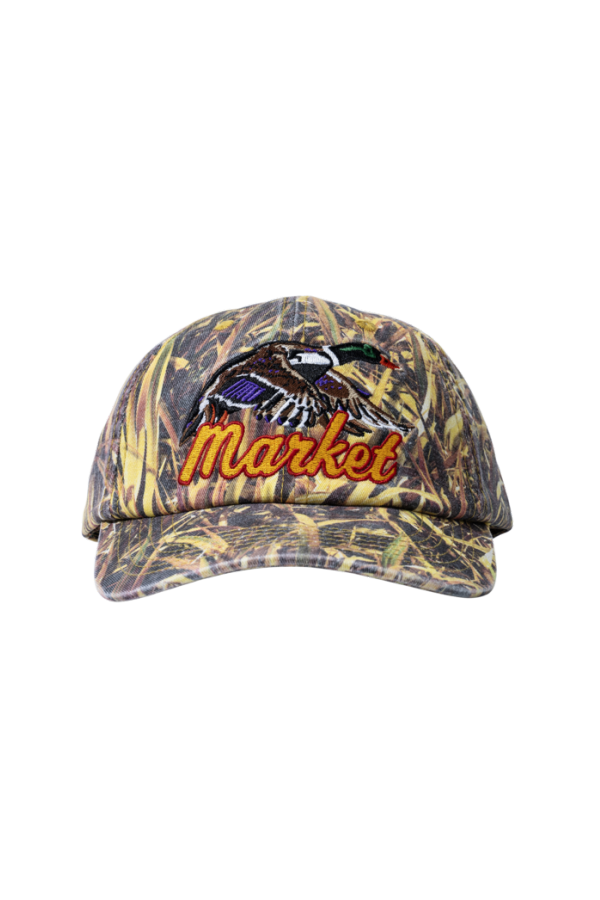 MARKET Duck Pond 6 Panel Hat - Camo