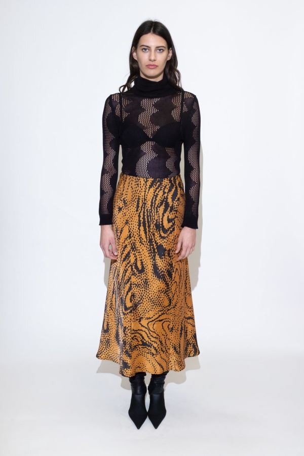 Untitled in Motion Lila Skirt - Zora Gold