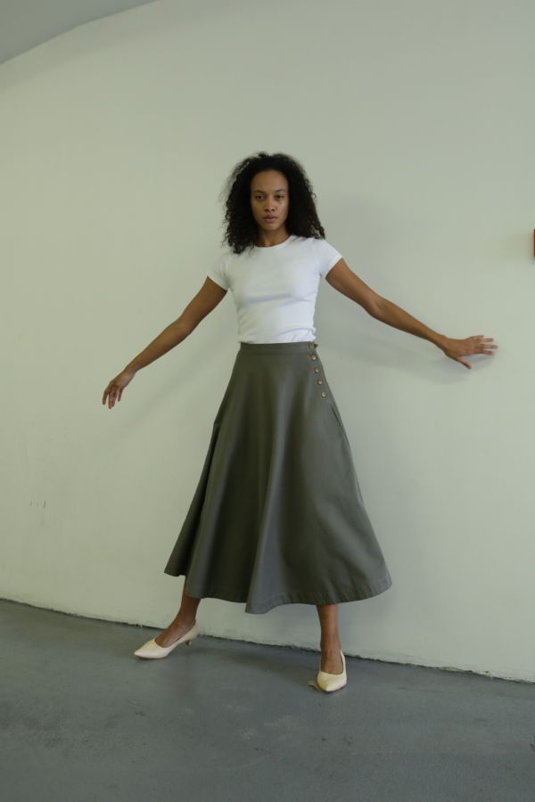 ILANA KOHN LINDY SKIRT - PEAT