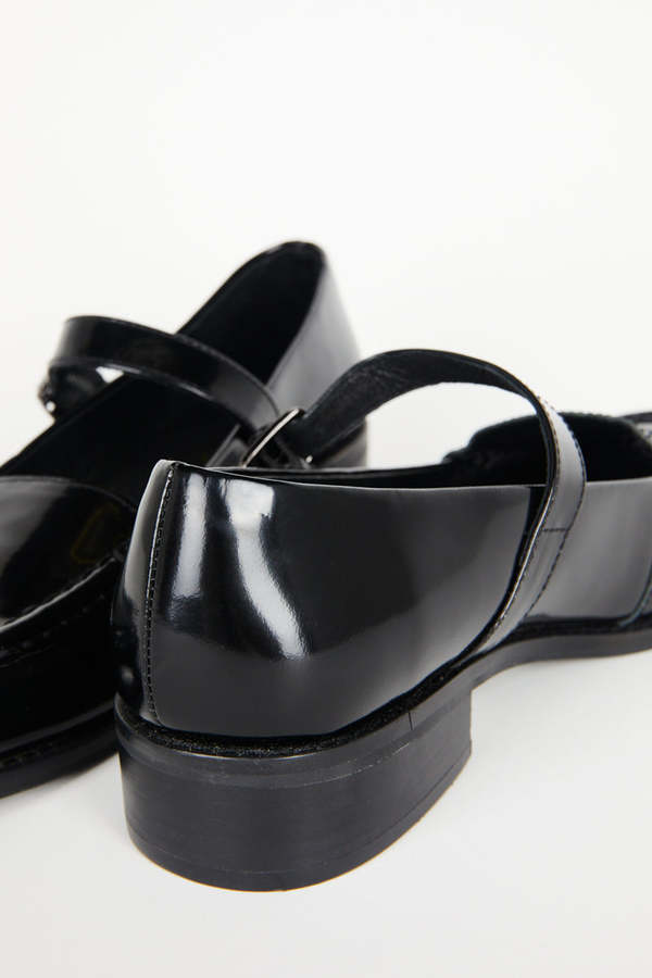 "INTENTIONALLY __________." RAFTERS MARYJANE heels - black