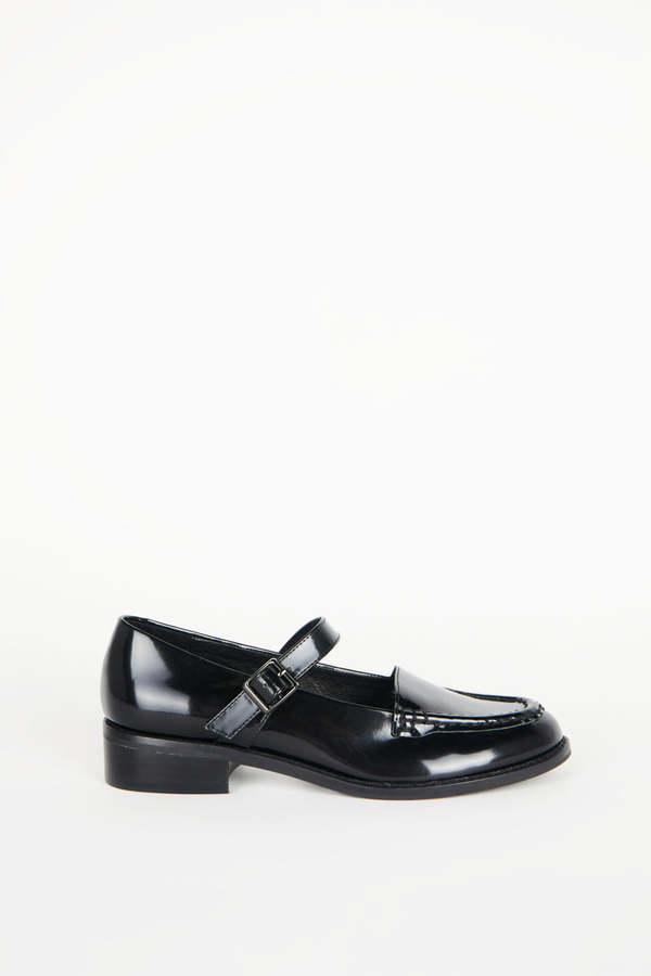 "INTENTIONALLY __________." RAFTERS MARYJANE heels - black