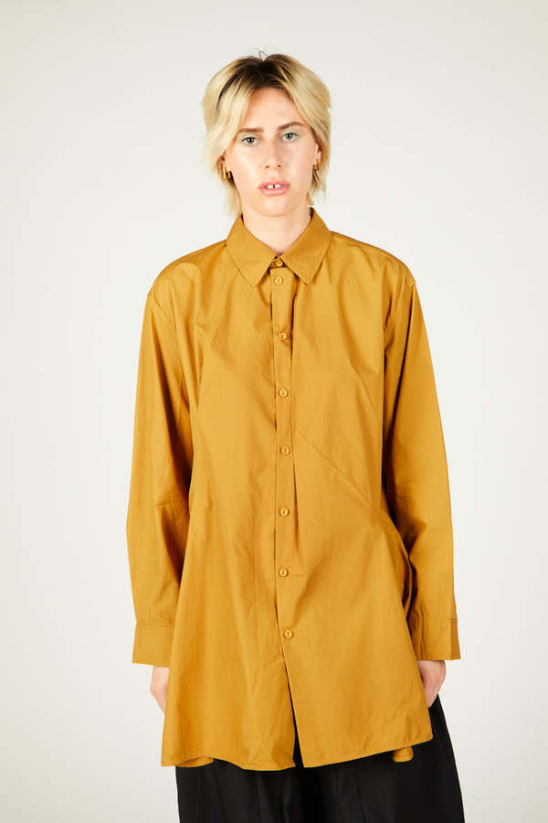 "INTENTIONALLY __________." Bartlet Oversized Shirt