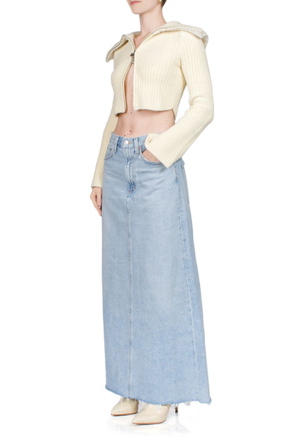 AGOLDE Hilla Denim Skirt - Practice