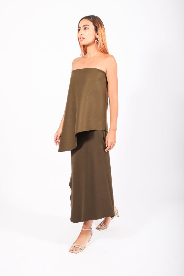 Calcaterra Wave Skirt - Alga