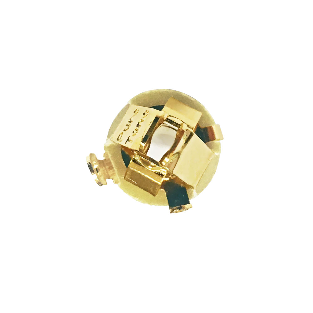 Pure Tone 1/4" Mono Multi-Contact Guitar Output Jack Socket (Gold)