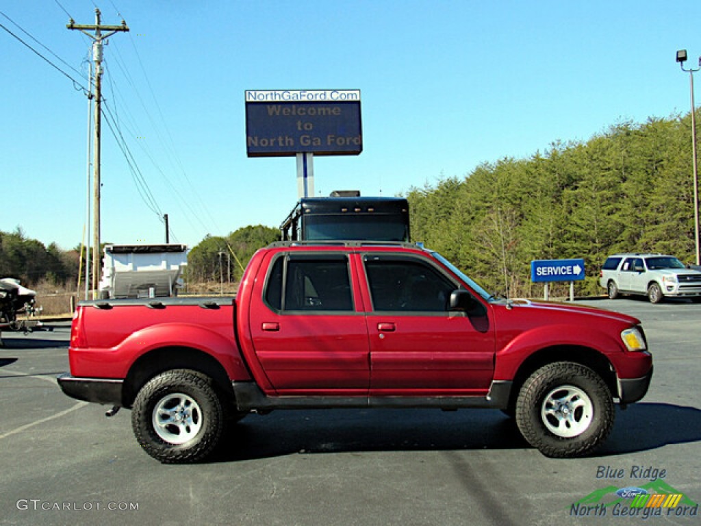 2005 Bright Red Ford Explorer Sport Trac XLT #143774982 Photo #6 ...