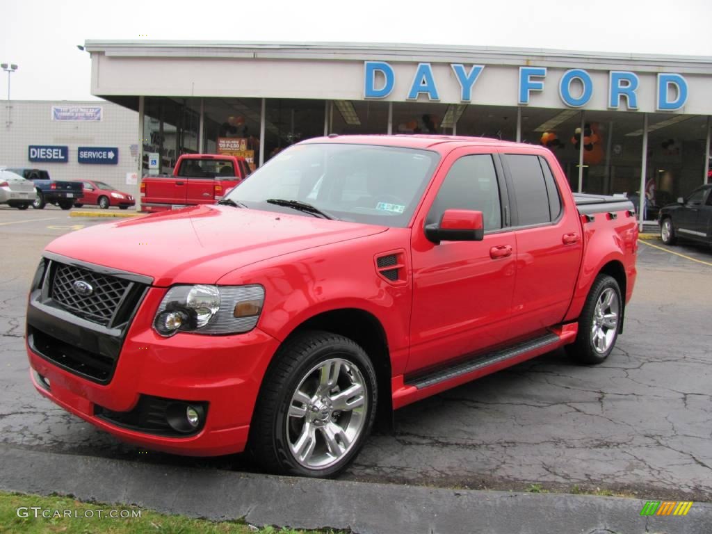 2009 Colorado Red Ford Explorer Sport Trac Adrenaline V8 AWD #20724665 ...