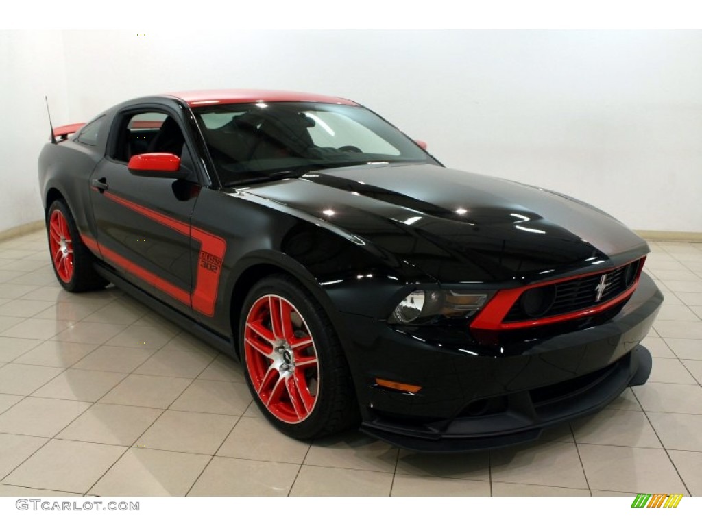 2012 Black/Race Red Ford Mustang Boss 302 Laguna Seca #80117657 Photo ...