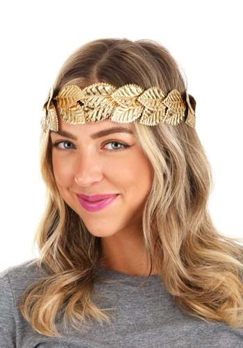 Gold Laurel Leaf Crown