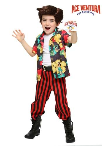 Ace Ventura Toddler Costume with Wig