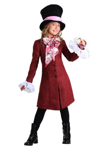 Mad Hatter Girls Costume