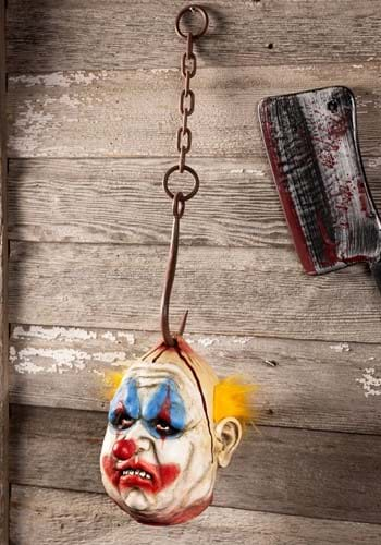 Hanging Decapitated Chunky Clown Head