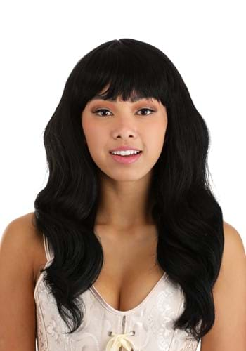 Deep Black Full Wavy Wig