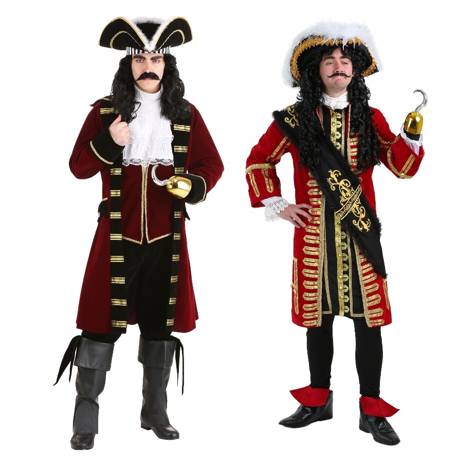 Captain Hook Halloween Costumes